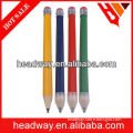 39cm jumbo giant promotion wooden pencil with eraser